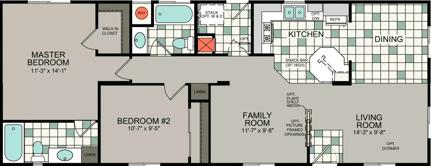 Bd 21 floor plan home features