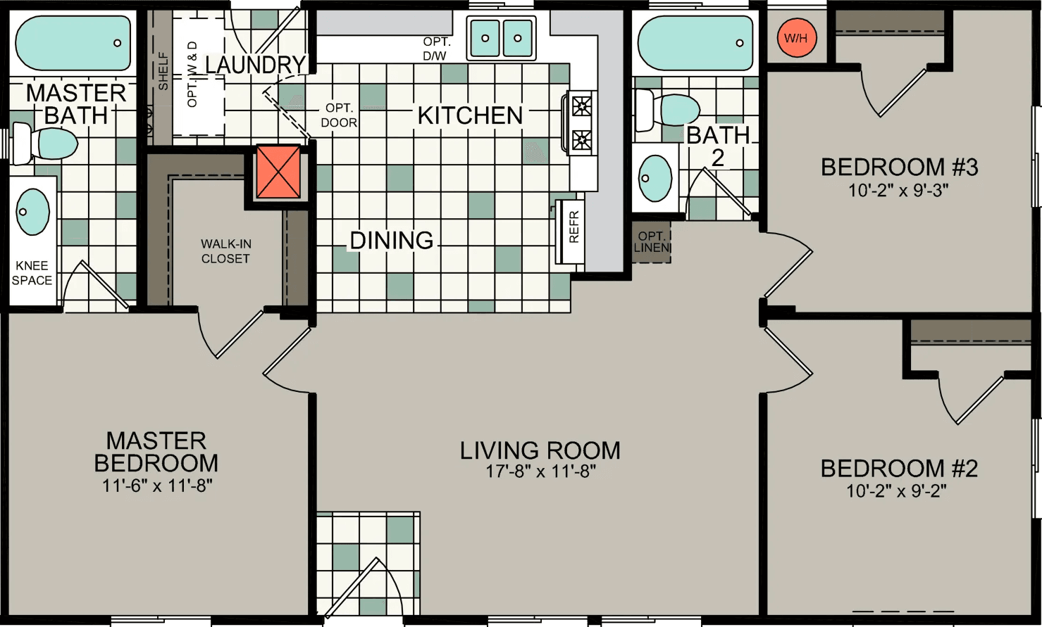 Bd 03  (4024) floor plan and hero home features